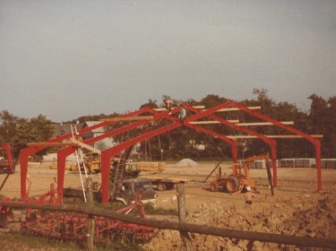 Nye Ridehal Bygges 1978